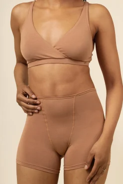 Women's Boxer in Latte