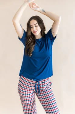 Women's Crew Neck Tee in Tahoe