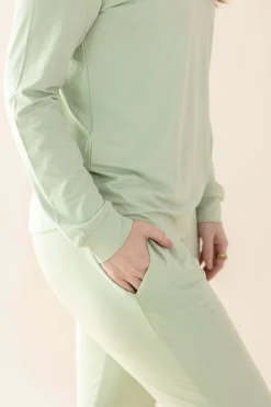 Women's Jogger Pajama Set in Basil