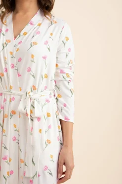 Women's Lounge Robe in Tulip
