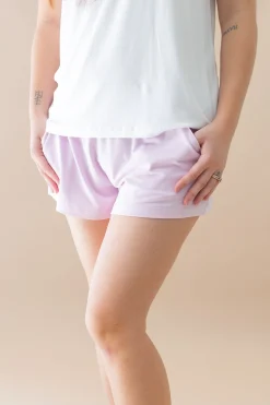 Women's Lounge Shorts in Thistle