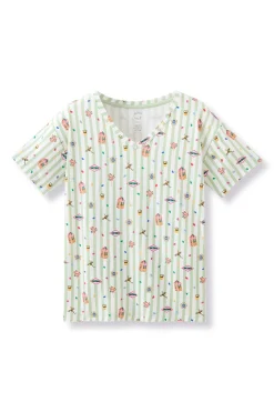 Women's Relaxed Fit V-Neck in Honeydukes