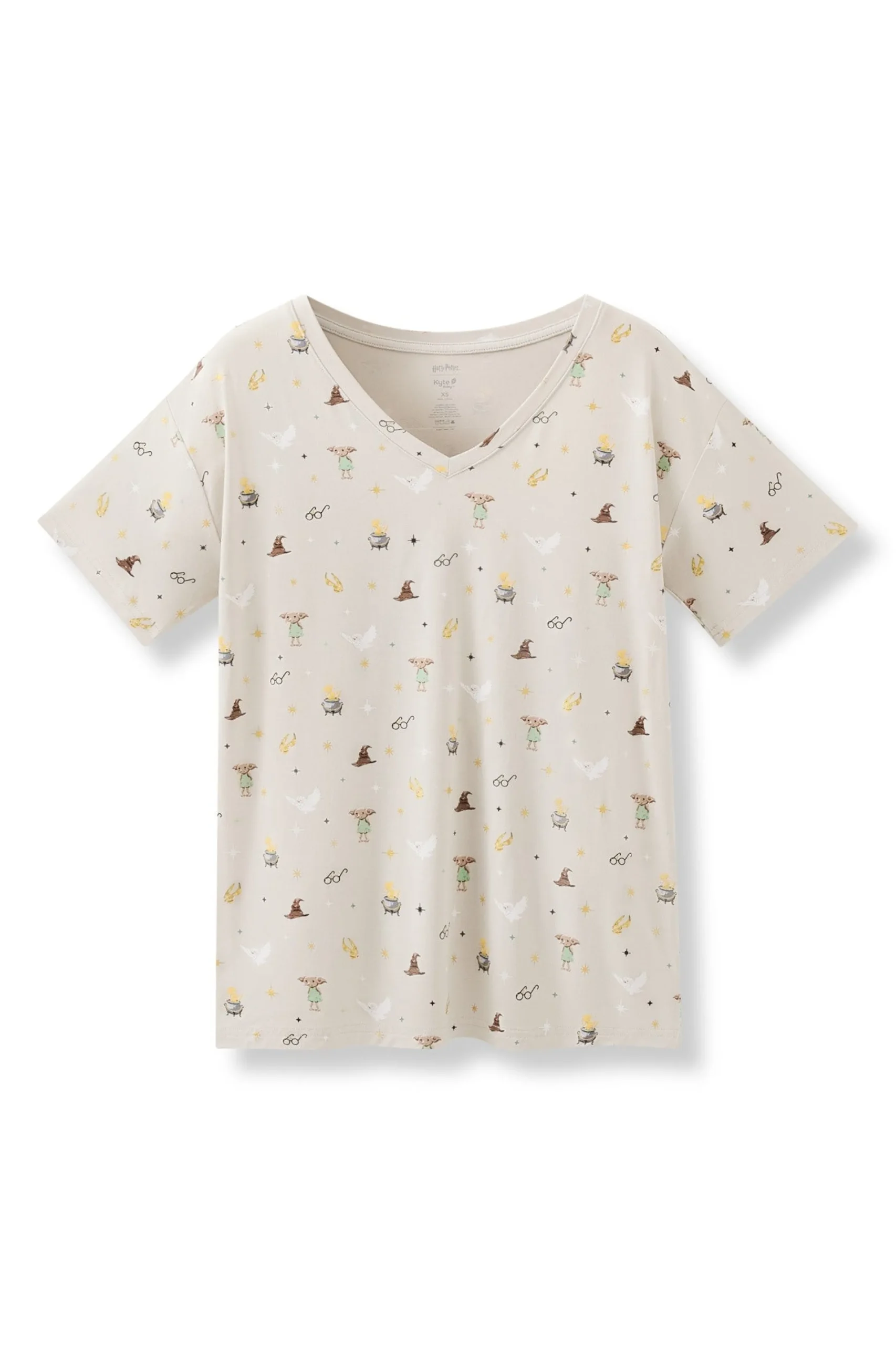 Women's Relaxed Fit V-Neck in Starry Icon
