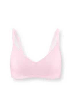 Women's V-Neck Bra in Peony