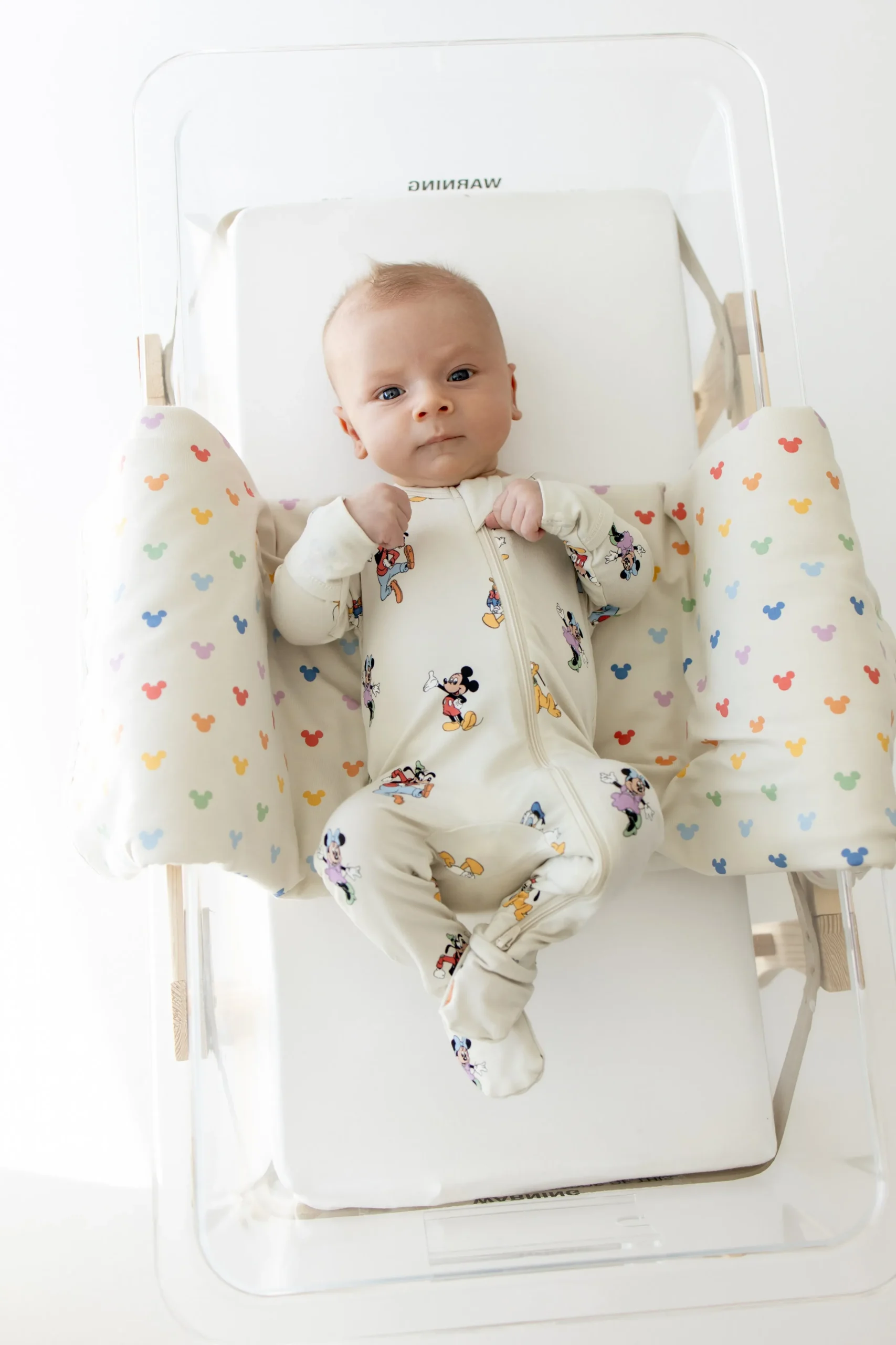 Zippered Footie in Mickey Mouse and Friends