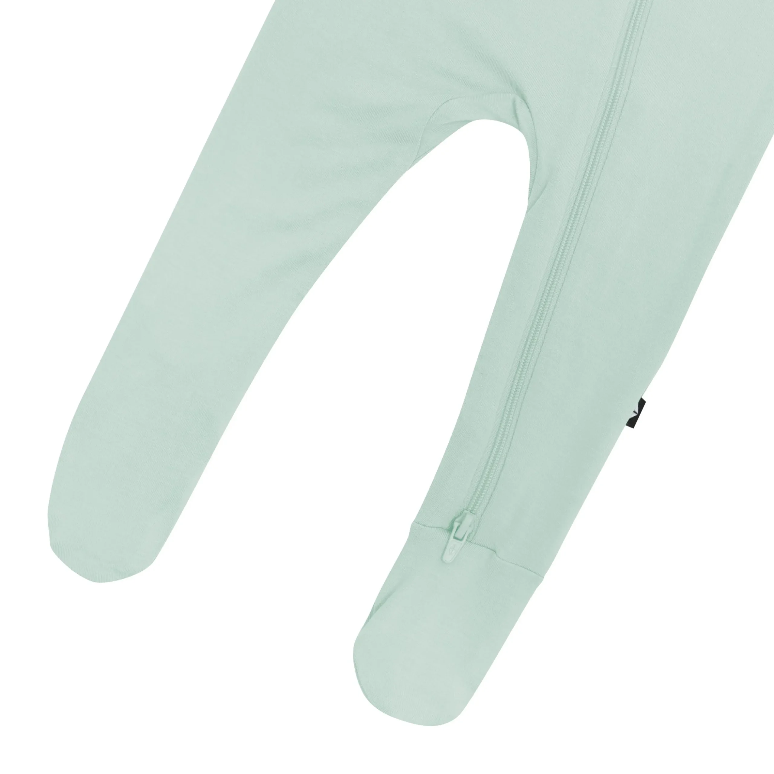 Zippered Footie in Sage
