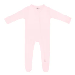 Zippered Footie in Sakura
