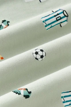 Zippered Romper in Soccer