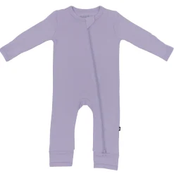 Zippered Romper in Taro