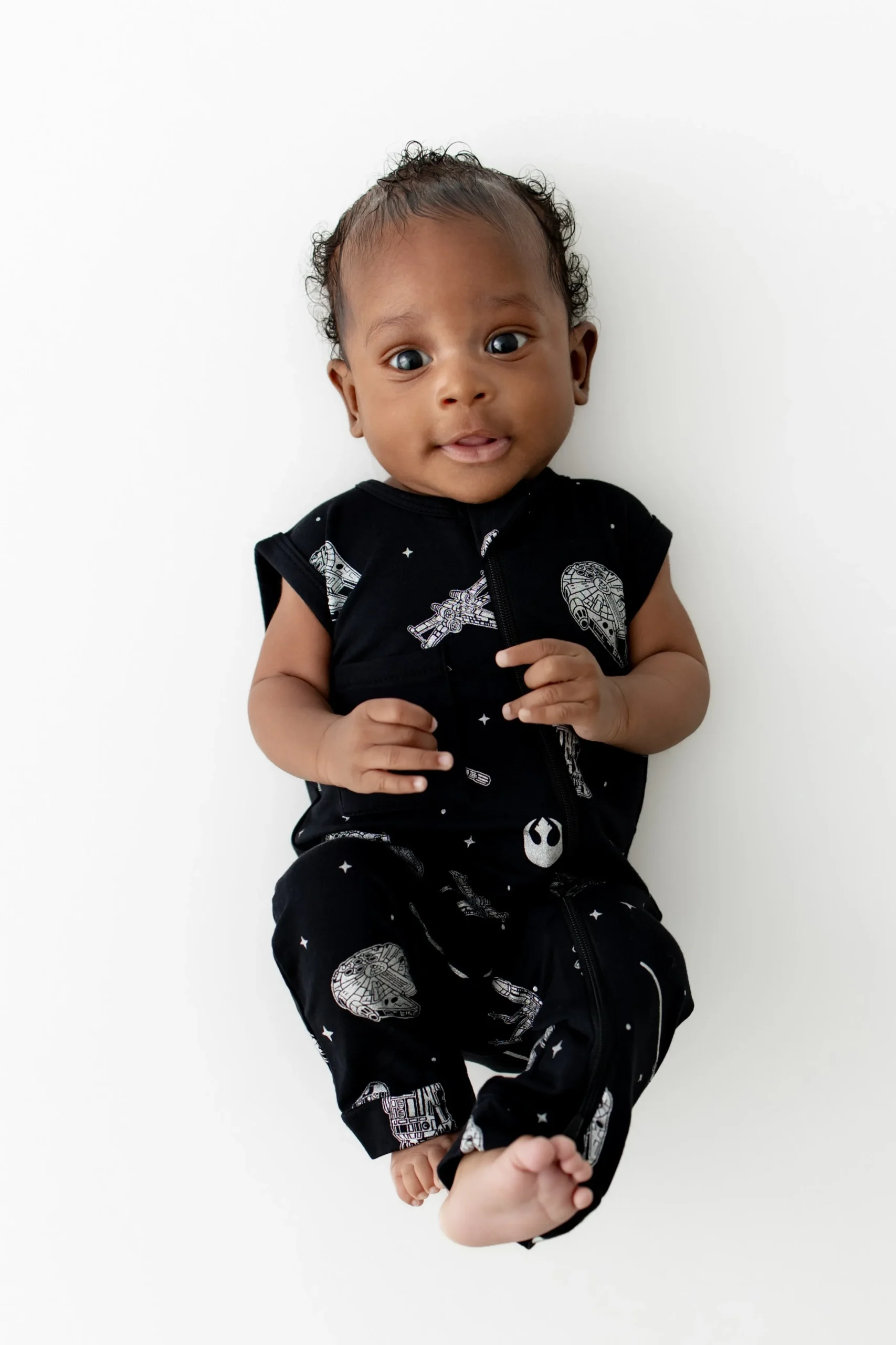 Zippered Sleeveless Romper in STAR WARS™