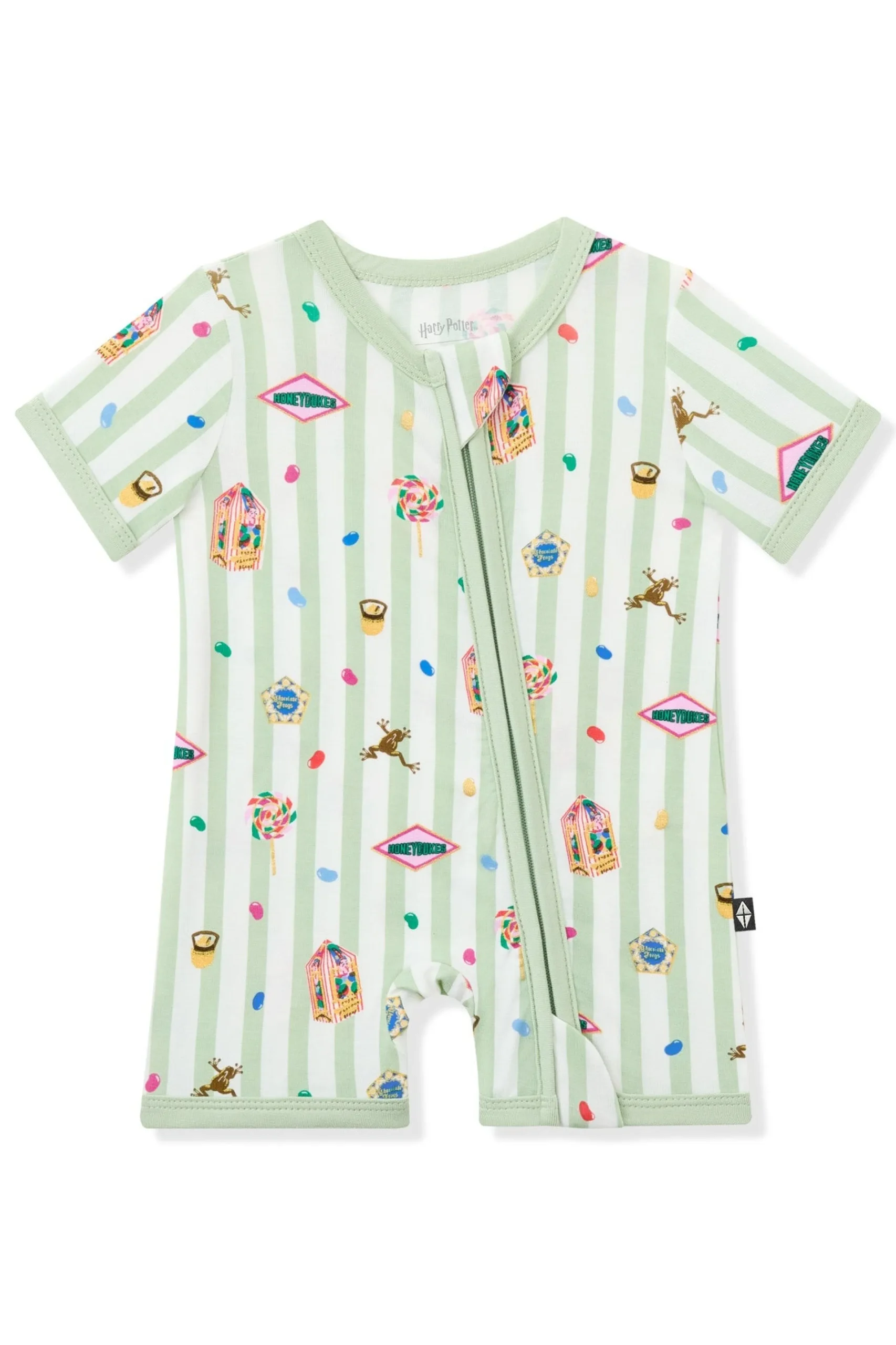 Zipper Shortall Romper in Honeydukes